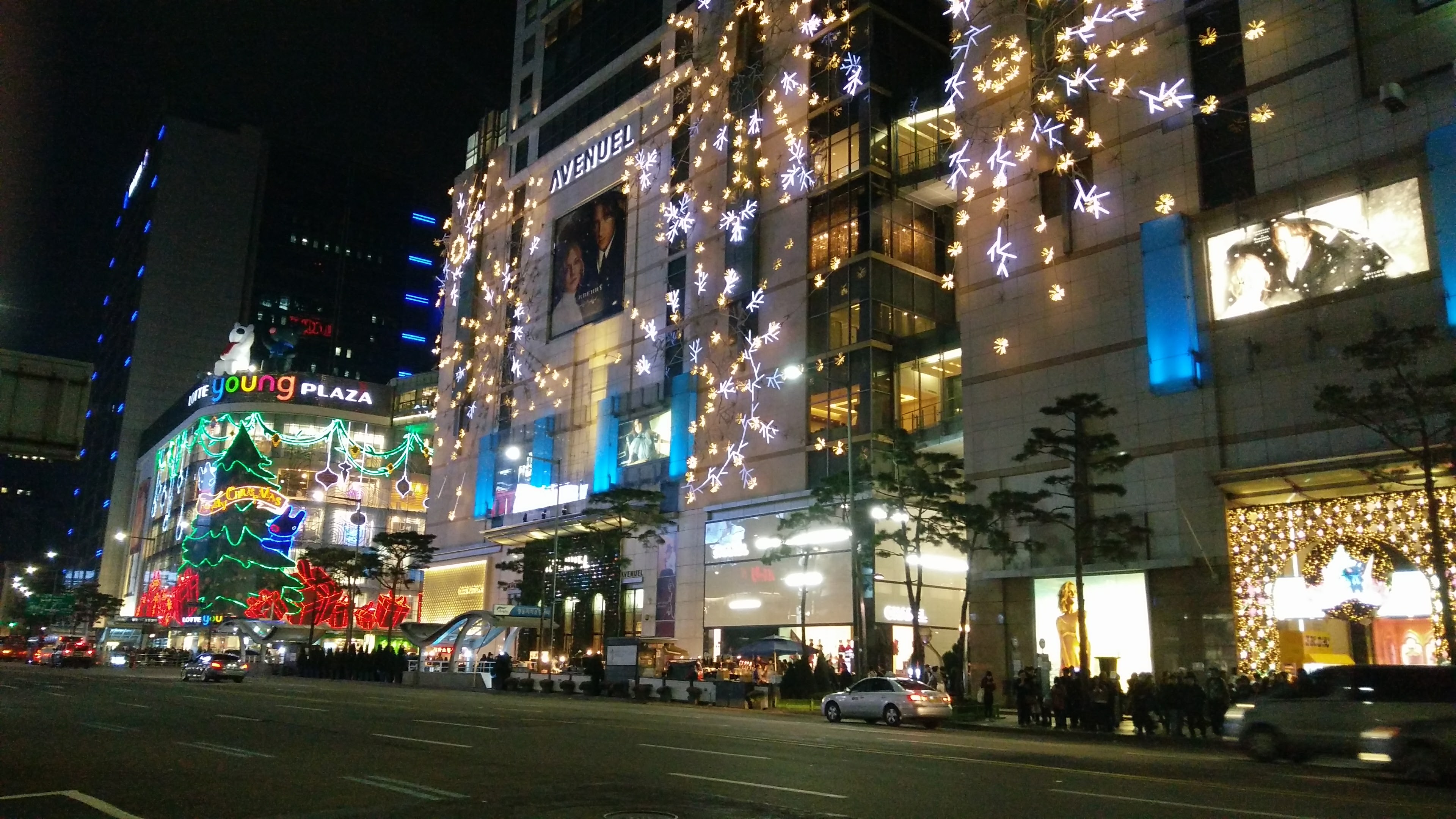 Christmas celebrations in Seoul, South Korea